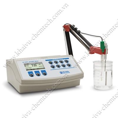 MÁY ĐO pH/MV/To ĐỂ BÀN HI3220 (Hanna Ý)