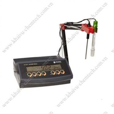MÁY ĐO pH/MV/To ĐỂ BÀN HI2211 (Hanna Ý)
