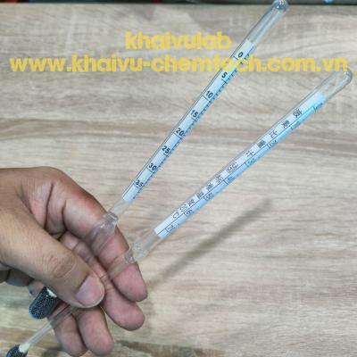 Dụng cụ baume kế (đo tỷ trọng) thang 0-35 và 0-70 thí nghiệm