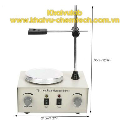 Máy khuấy từ gia nhiệt 791 thí nghiệm