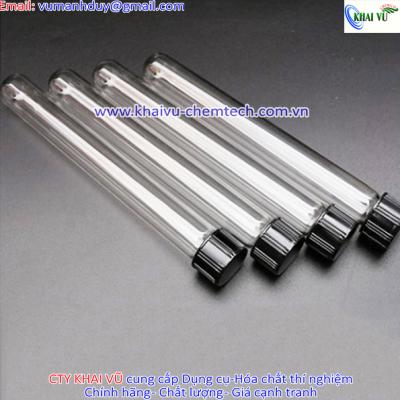 Ống nghiệm thuỷ tinh có nắp