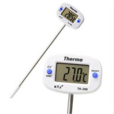 Dụng Cụ Que Nhiệt Kế Hợp Kim Thermo Model TA288 Đo Nhiệt Độ Thức Ăn, Sữa Cho Bé, Nước Uống, Thịt, Cá Xoay 180 Độ 5.0