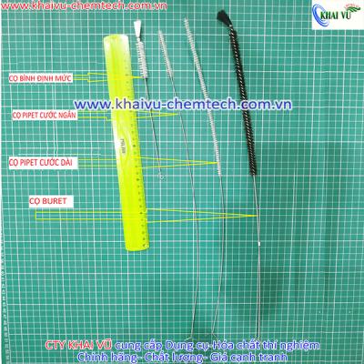Cọ chổi rửa Bình định mức, Pipet, Buret phòng thí nghiệm