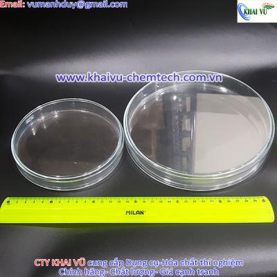 [SIÊU LỚN] 1 CẶP ĐĨA PETRI THỦY TINH các size 150x25mm 200x30mm hàng Đức